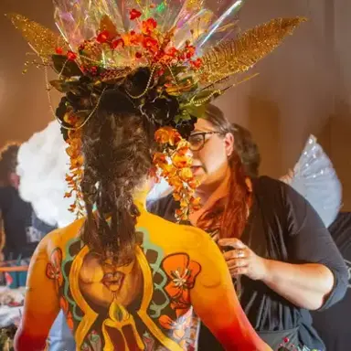 Body paint artwork