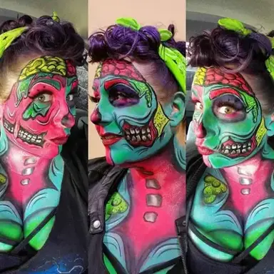 Face paint artwork